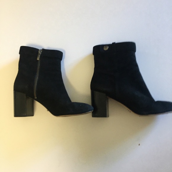 Pour la Victorie Suede Booties - Picture 1 of 7